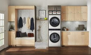 washer dryer - amenities in apartment