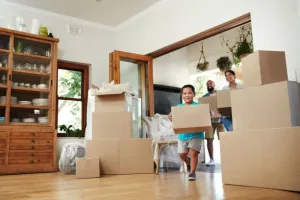 moving with kids